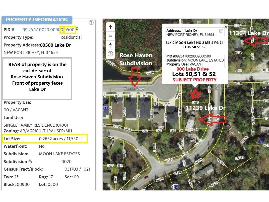 Lot 50 51 52 Lake Dr New Port Richey FL 34654 TB8531848 image4