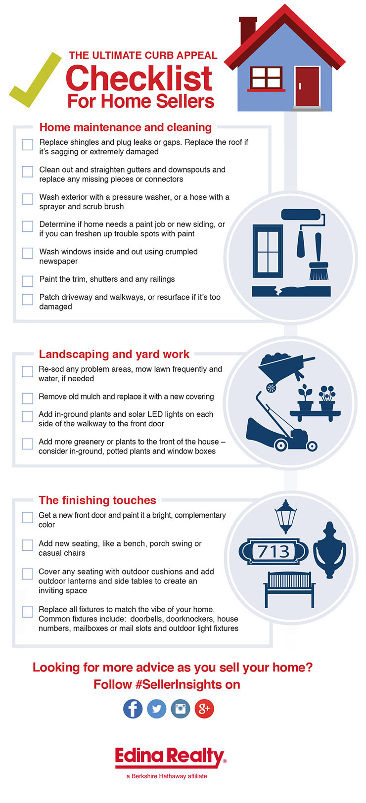 The ultimate curb appeal checklist for home sellers Edina Realty