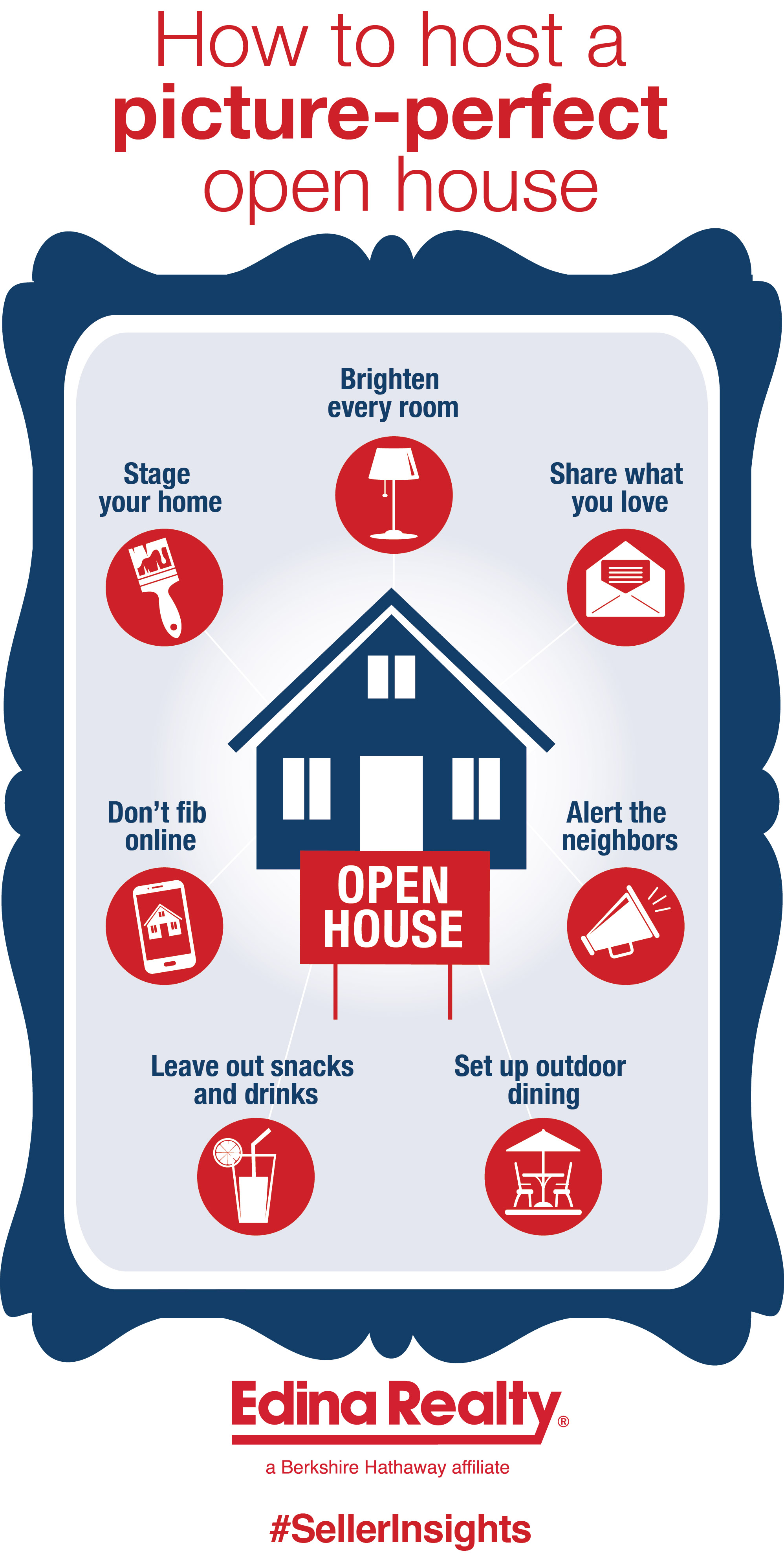 open house infographic sellers