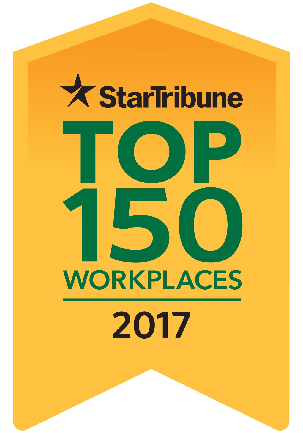 Star Tribune Top 150 Workplaces 2017 Logo