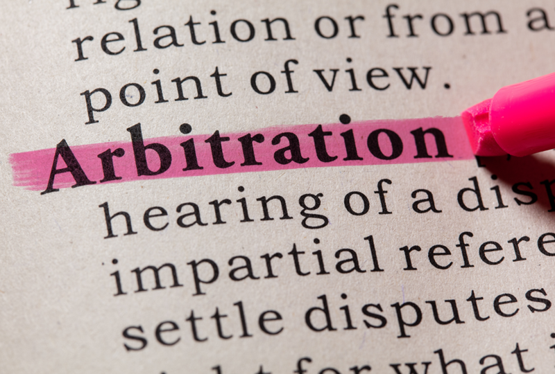 What is arbitration?