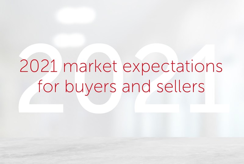 2021 market expectations for buyers and sellers